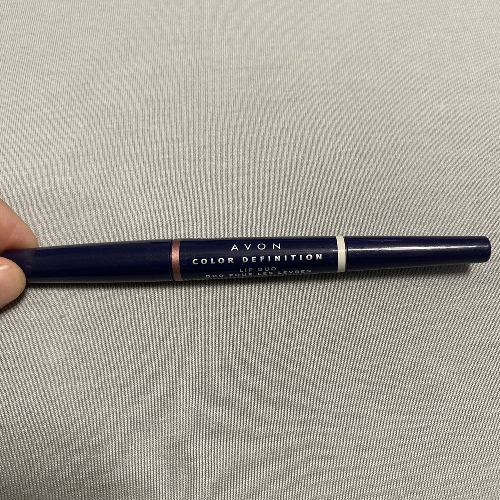Avon Color Definition Lip‎ Duo Glimmerstick Innocent Lip Color & Liner New